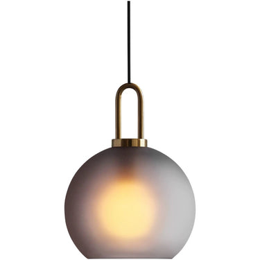 Retro Industrial Style Frosted Glass Chandelier Pedant